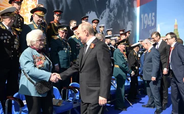 Na zaproszenie prezydenta przybyli weterani Wielkiej Wojny Ojczyźnianej 