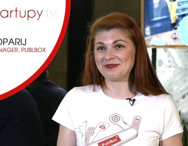 Miniatura: startupy.tv| Jana Oparij, PublBox