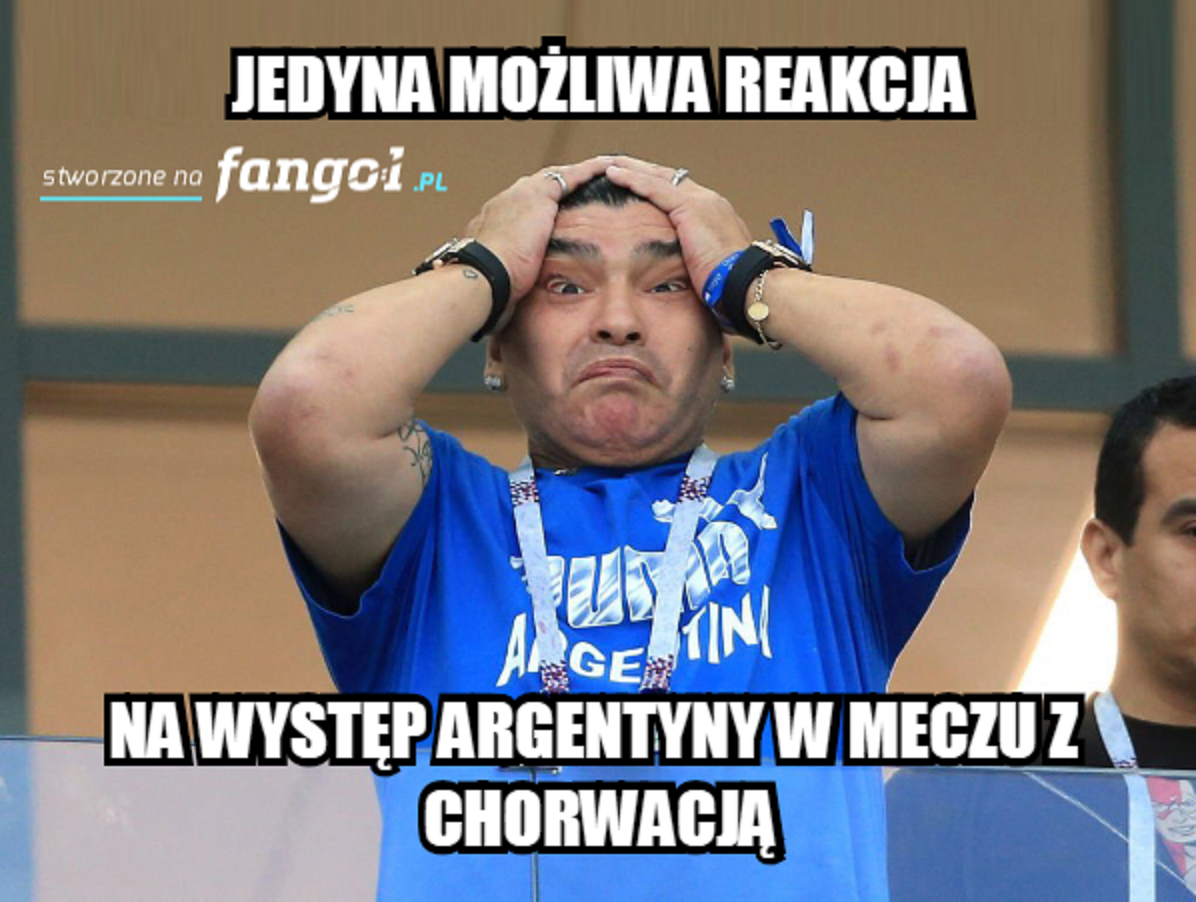 Memy po meczu Argentyna-Chorwacja 