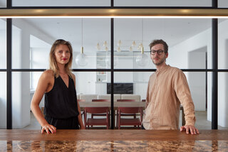 Kolorowe mieszkanie, projekt Lenka Mikova Architekti