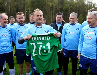 Miniatura: Kontuzja Lewandowskiego? Donald Tusk...