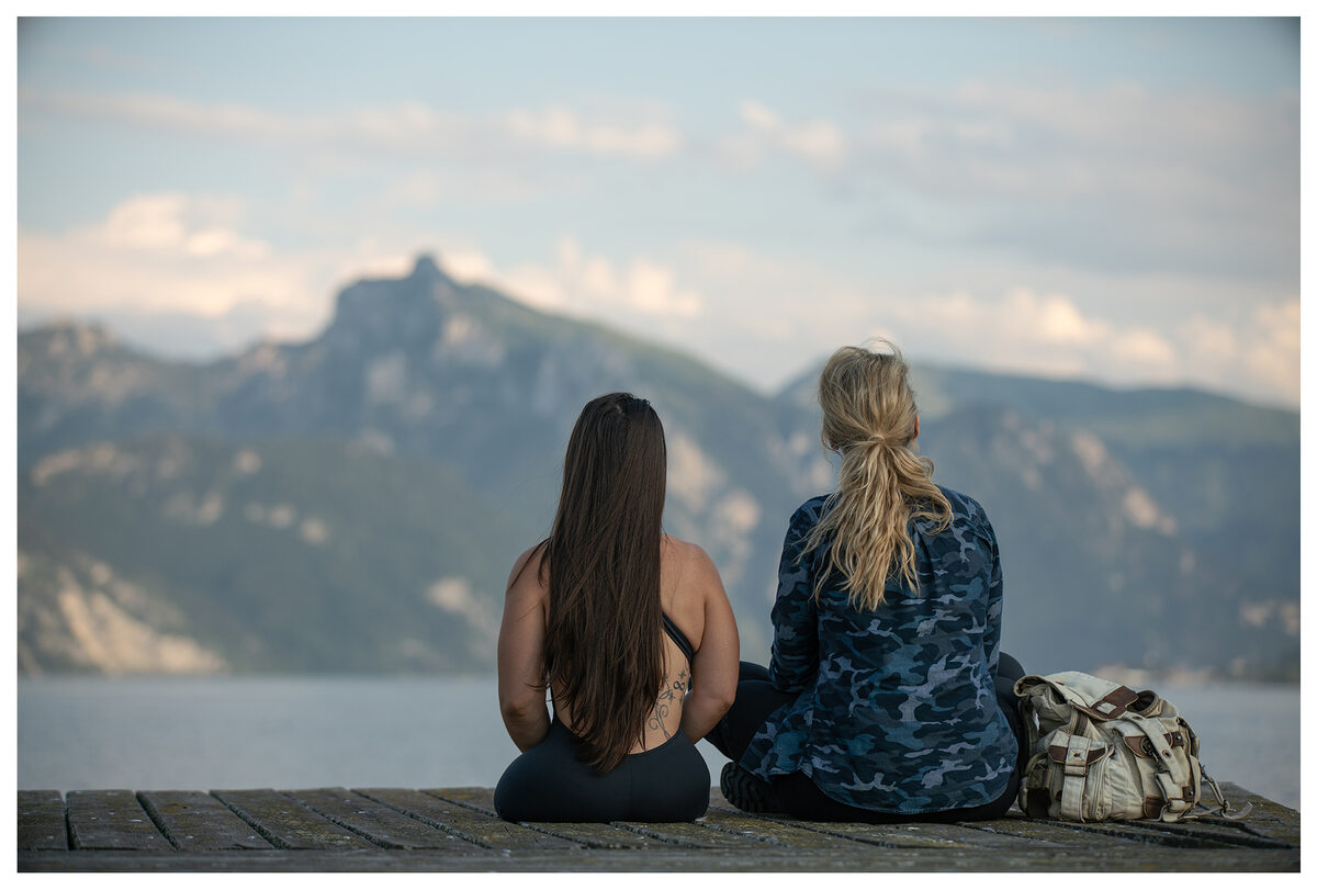 Martyna Wojciechowska i Jennifer Bricker-Bauer 