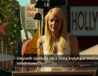 Miniatura: Wpadki Gwyneth Paltrow. Aktorka...