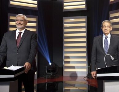 Miniatura: Egipt: kandydaci na prezydenta debatowali...