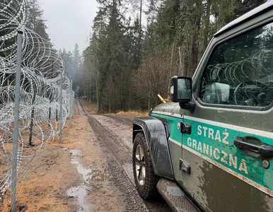 Miniatura: Sytuacja na granicy polsko-białoruskiej...