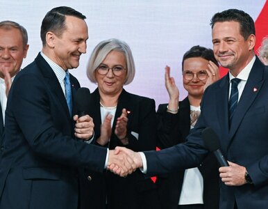 Miniatura: Radosław Sikorski już myśli o Pałacu...