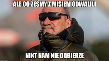 Mem z Antonim Macierewiczem 