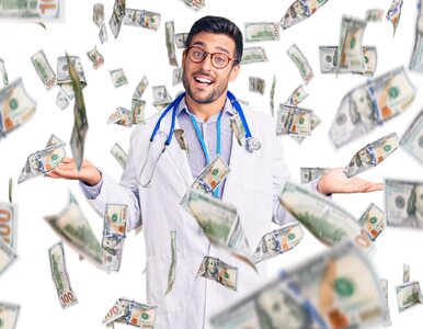 Miniatura: Polscy lekarze zarabiają prawie 2 razy...