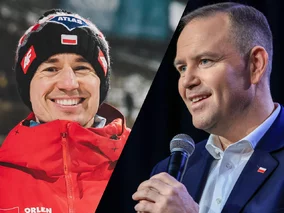 Miniatura: Pierwsza wizyta Nawrockiego na PŚ w...