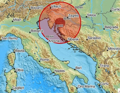 Niepokojące doniesienia z Chorwacji. Odnotowano silne trzęsienie ziemi