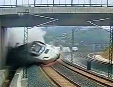 Miniatura: Katastrofa kolejowa w Hiszpanii. Liczba...