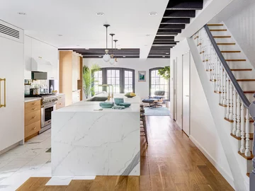 Stylowe mieszkanie z motywem błękitu, projekt BAAO Architects v2com, 2875-09, BAAO Architects