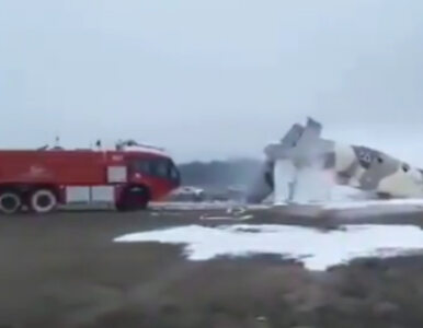 Miniatura: Kazachstan. Wojskowy samolot rozbił się na...