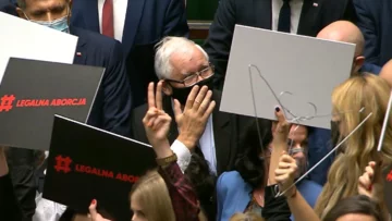 Kadr z 20. posiedzenia Sejmu 