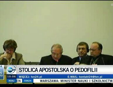 Miniatura: Przedstawiciele Watykanu o pedofilii:...