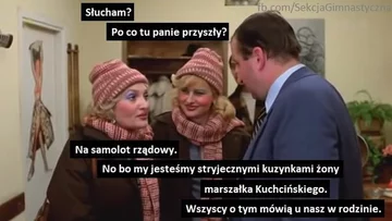 Mem z Markiem Kuchcińskim 