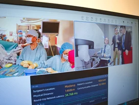 Miniatura: Polscy liderzy telechirurgii robotycznej...