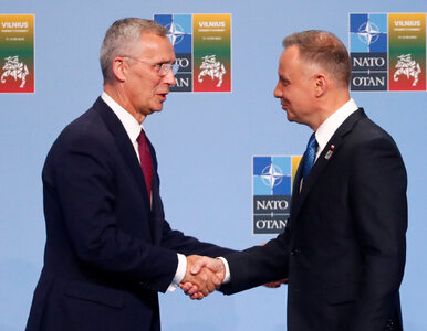 Miniatura: Stoltenberg dziękuje Dudzie. "Polska daje...