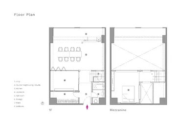 Wnętrze w stylu minimalistycznym, projekt fws_work 