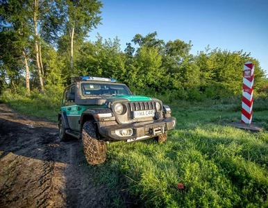 Miniatura: Incydent przy granicy z Białorusią....