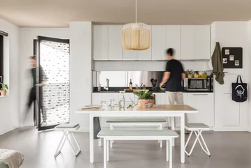 Co-living w Paryżu, projekt Cutwork v2com, 4690-0, Cutwork, co-living