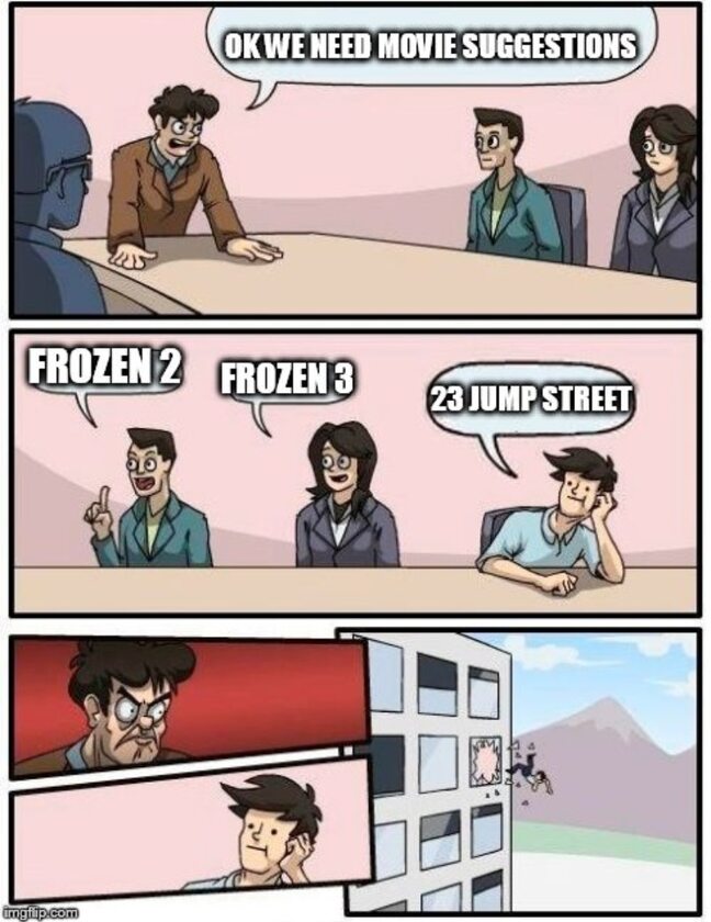 Mem inspirowany filmem „Frozen 2” 