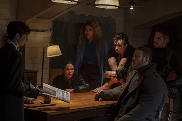 Kadr z serialu "The Umbrella Academy" 