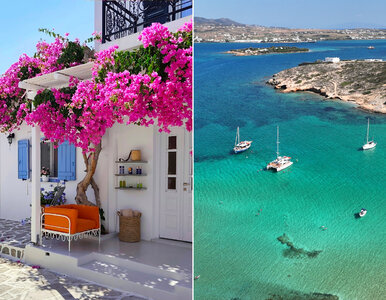 Miniatura: Spokojna grecka wyspa bez tłumów. Niewielu...