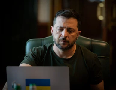 Miniatura: Incydent dronowy. Zełenski ujawnia szczegóły