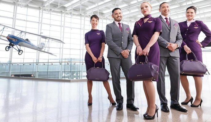 Miniatura: Uniformy noszone przez pracowników Delta...