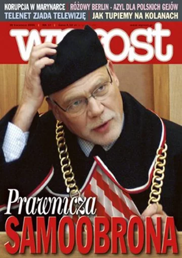 Okładka tygodnika Wprost nr 17/2006 (1220)