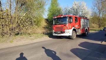 Pożar sortowni śmieci w Siemianowicach Śląskich 