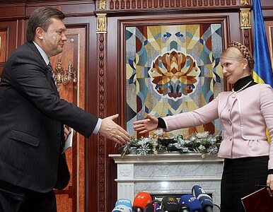 Miniatura: Janukowycz wyprzedził Tymoszenko o 10 procent