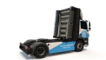 Wodorowe ciężar&oacute;wki Toyoty