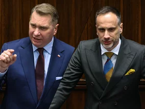 Miniatura: W Sejmie zawrzało po słowach wiceministra....