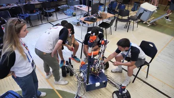 Zawody łazików marsjańskich European Rover Challenge 2023 w Kielcach 