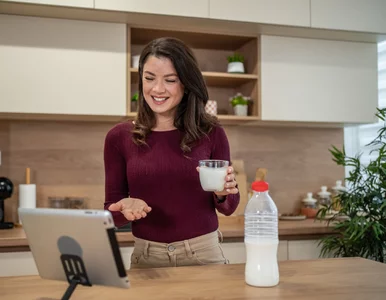 Miniatura: Dietetyczka poleca ten kefir z Lidla. Ma 3...