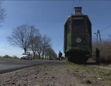 Miniatura: Wykoleił się zabytkowy tramwaj z...