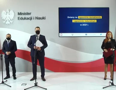 Miniatura: Egzamin ósmoklasisty i matura. Minister...