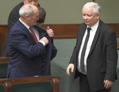 Miniatura: Macierewicz i Kaczyński kontra opozycja. W...