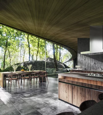 Leśne schronienie w stylu zen. Forest Within – współczesna rezydencja zanurzona w japońskiej naturze Leśne schronienie w stylu zen