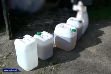 Materiały zabezpieczone przez policję 