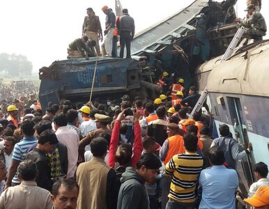 Miniatura: Katastrofa kolejowa w Indiach. Śmierć...
