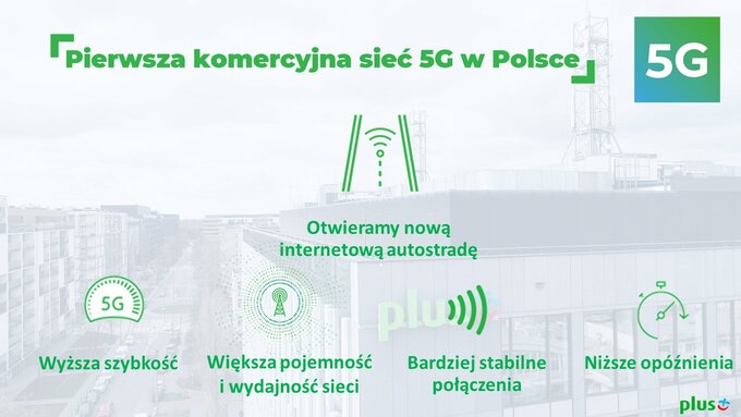 Pierwsza komercyjna sieć 5G w Polsce