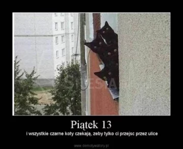 Piątek trzynastego – mem 