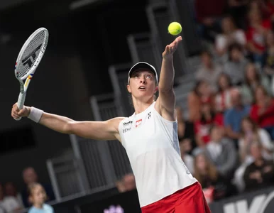 Miniatura: Show Igi Świątek w barwach reprezentacji...