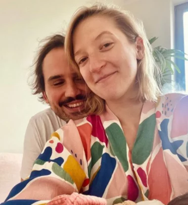 Lara Gessler i Piotr Szeląg