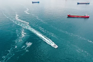 Śluz pokrywający Morze Marmara przy tureckim wybrzeżu 