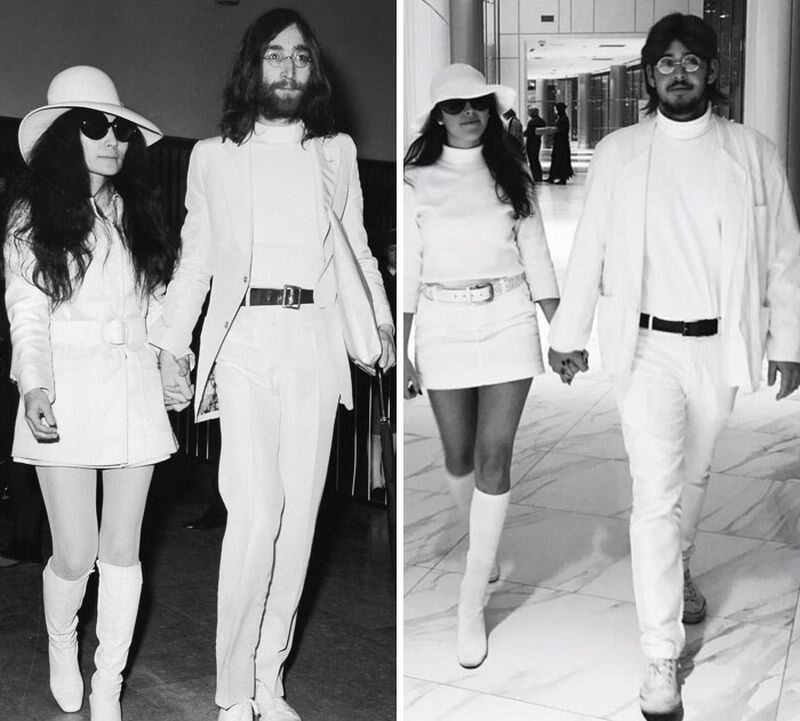 John Lennon i Yoko Ono 