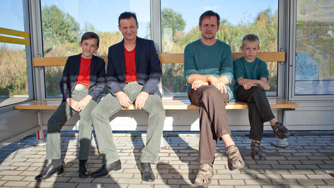 Kadr z&nbsp;filmu &bdquo;Kr&oacute;l życia&rdquo;